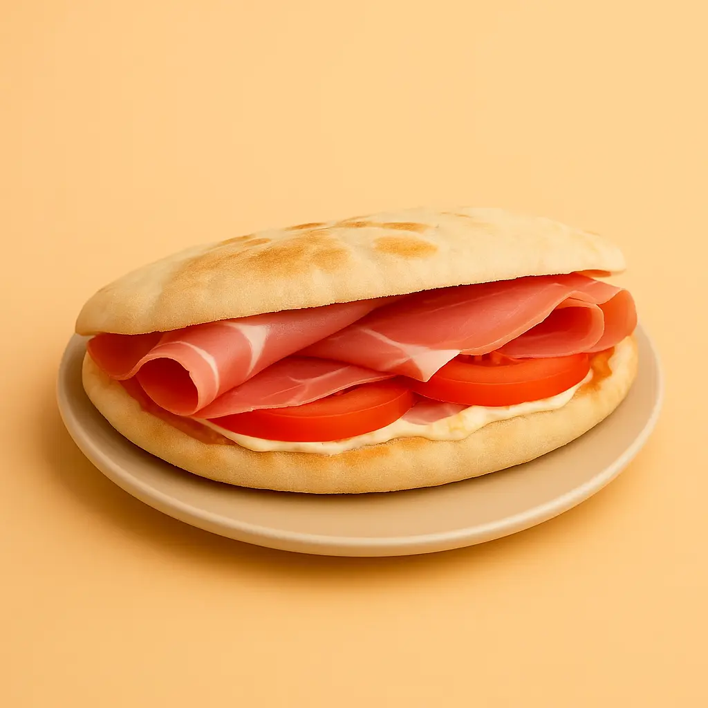 PITA SERRANO & TOMATE